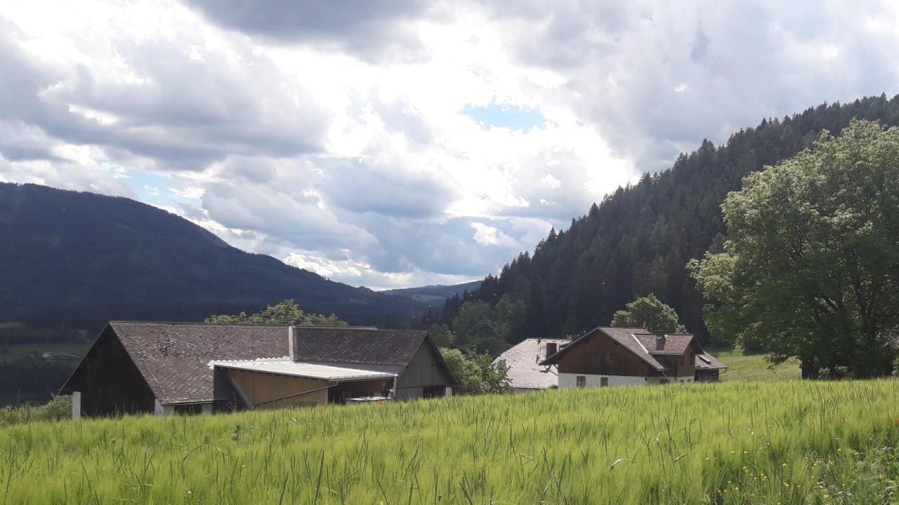 Villa Naturpark Bauernhof Sperl Mariahof Exterior foto